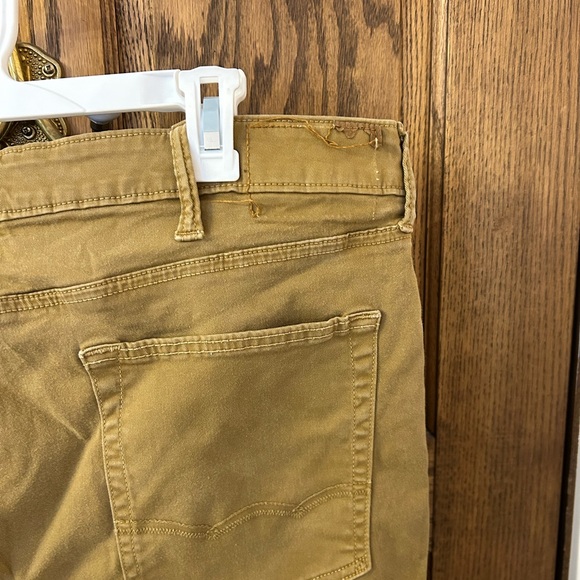 American Eagle Outfitters Men's Tan Khaki Pants 38 x 34 - Picture 5 of 7